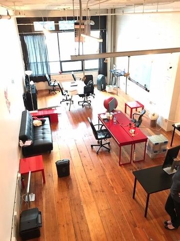 Creative Open Office Space with City Views